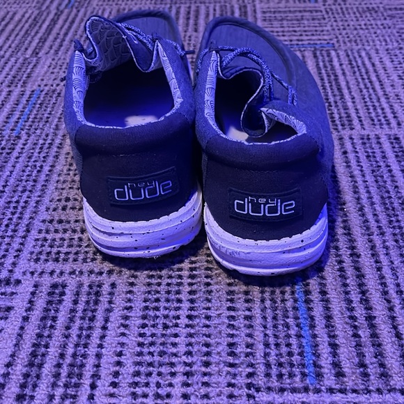 hey dude WALLY CHAMBRAY BLUE MIRAGE. Size 11 shoes - Picture 4 of 6